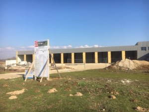 la future caserne des pompiers